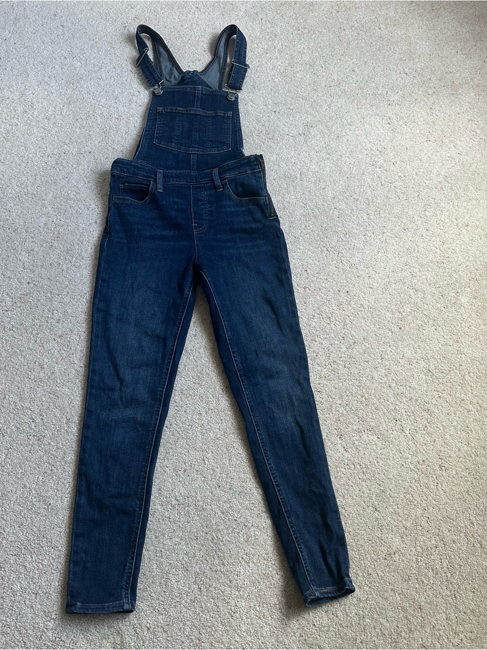Levi’s 25 Skinny Dark Blue Denim Overalls